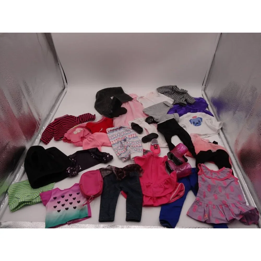 Our Generation Doll Clothing for 18 inch Doll 20 Plus Clothes Shoes‎ Boots Chair
